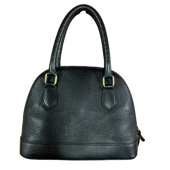 Handbags - Black Leather Zip Up Purse